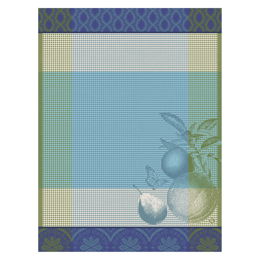 Le Jacquard Francais Arriere-Pays Blue Hand Towels