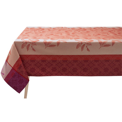 Le Jacquard Francais Arrière-pays Pink Tablecloth