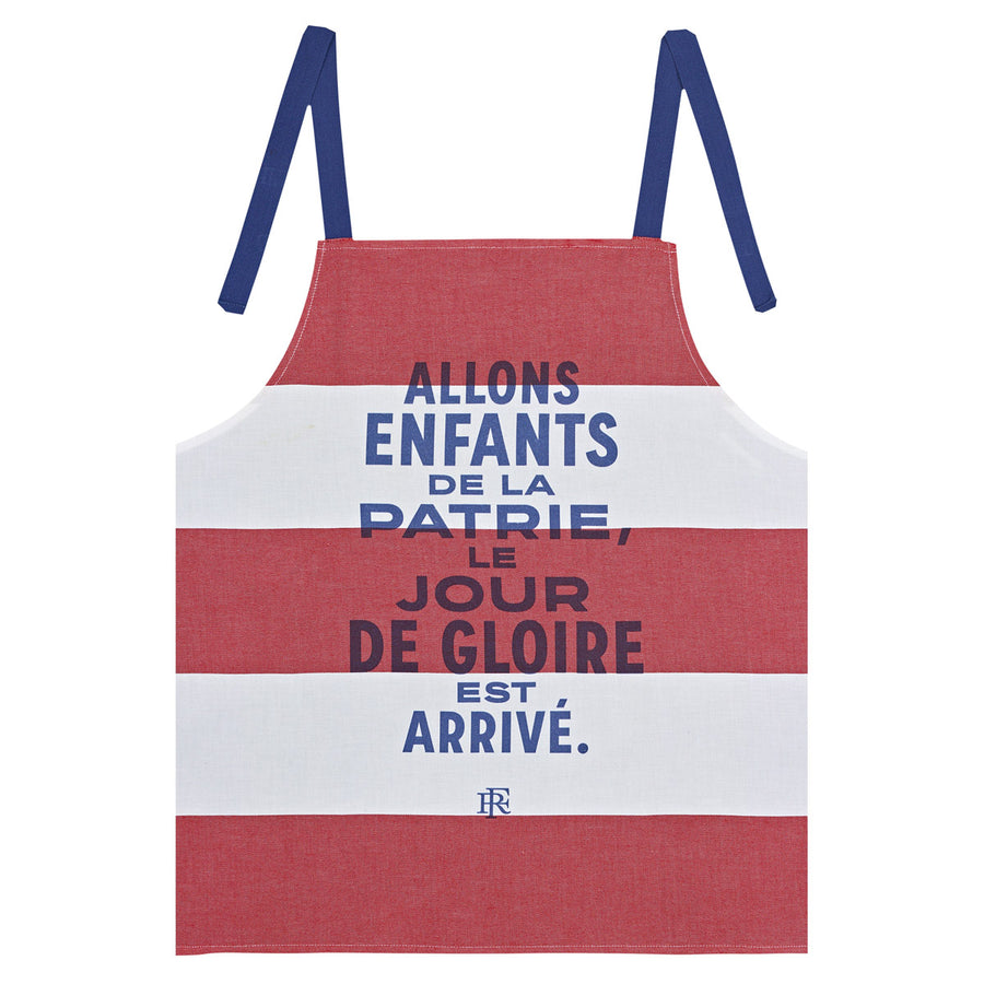 Le Jacquard Francais Elysee Patrie Tricolor Apron