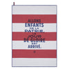 Le Jacquard Francais Elysee Patrie Tricolor Tea Towel