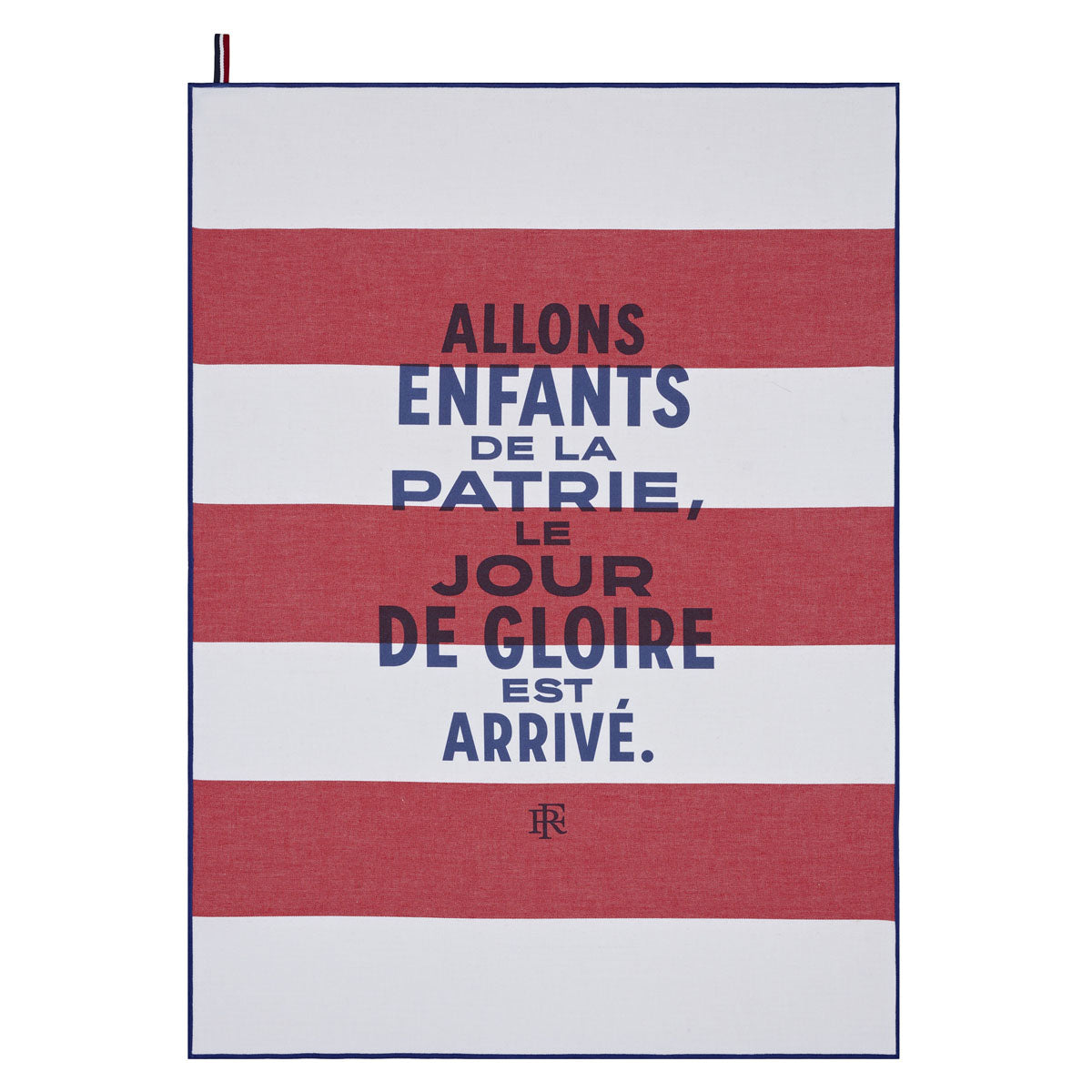 Le Jacquard Francais Elysee Patrie Tricolor Tea Towel