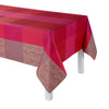 Le Jacquard Francais Fleurs de Kyoto Cherry Coated Tablecloth