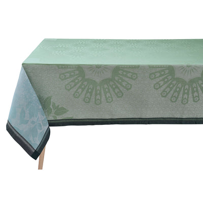 Le Jacquard Francais Jardin d'Orient Light Green Tablecloth