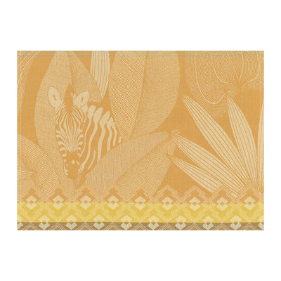 Le Jacquard Francais Nature Sauvage Yellow Placemat