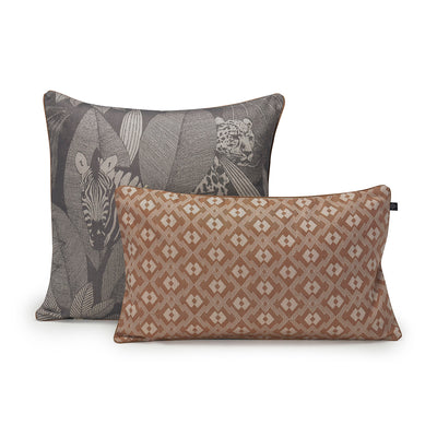 Le Jacquard Francais Nature Sauvage Grey Pillows