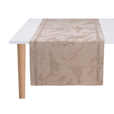 Le Jacquard Francais Voliere Beige Runner