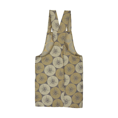 Le Jacquard Francais Yukata Beige Apron Back