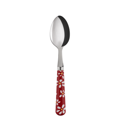 Sabre Paris Marguerite Red Teaspoon