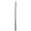 Sabre Paris Marguerite Garden Green Bread Knife