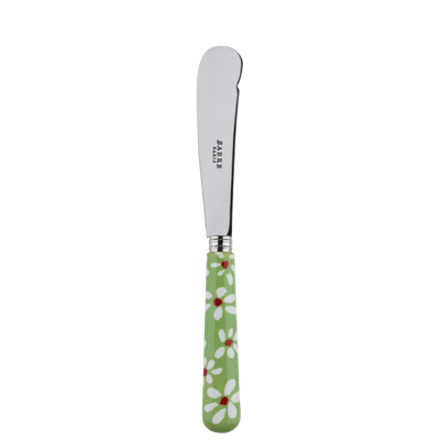 Sabre Paris Marguerite Garden Green Butter Knife