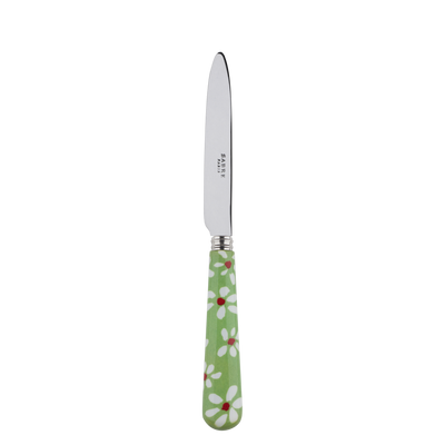 Sabre Paris Marguerite Garden Green Dessert Knife