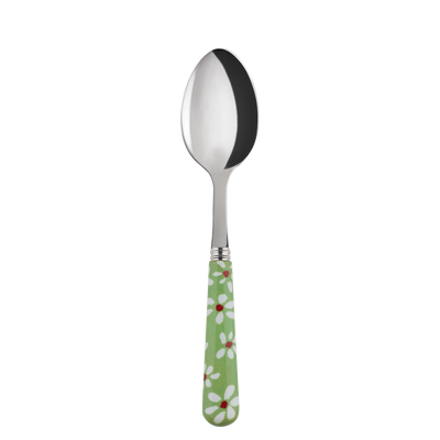 Sabre Paris Marguerite Garden Green Dessert Spoon