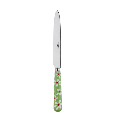Sabre Paris Marguerite Garden Green Dinner Knife