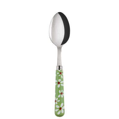 Sabre Paris Marguerite Garden Green Soup Spoon