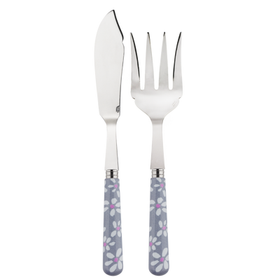 Sabre Paris Marguerite Grey Fish Serving Set