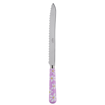 Sabre Paris Marguerite Pink Bread Knife