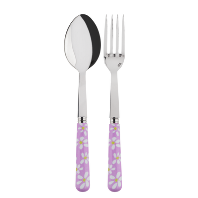 Sabre Paris Marguerite Pink Serving Set