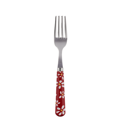 Sabre Paris Marguerite Red Cake Fork