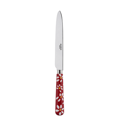 Sabre Paris Marguerite Red Dinner Knife