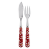 Sabre Paris Marguerite Red Fish Set