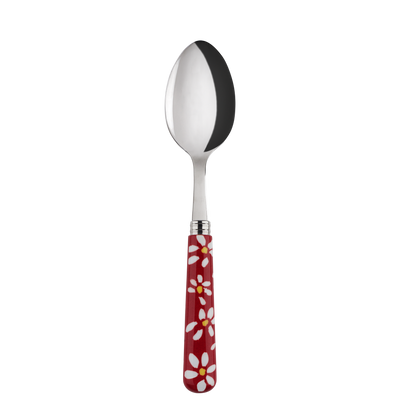 Sabre Paris Marguerite Red Soup Spoon