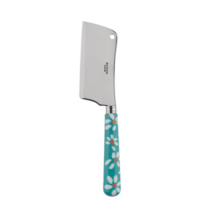 Sabre Paris Marguerite Turquoise Cheese Cleaver