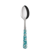 Sabre Paris Marguerite Turquoise Dessert Spoon