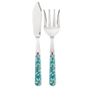 Sabre Paris Marguerite Turquoise Fish Serving Set