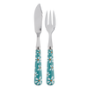 Sabre Paris Marguerite Turquoise Fish Set