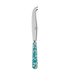Sabre Paris Marguerite Turquoise Large Cheese Knife