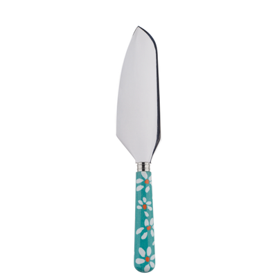 Sabre Paris Marguerite Turquoise Pie Server