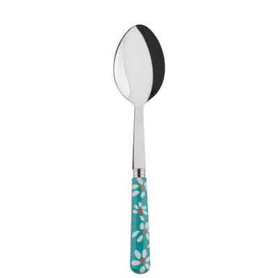 Sabre Paris Marguerite Turquoise Serving Spoon