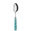 Sabre Paris Marguerite Turquoise Soup Spoon