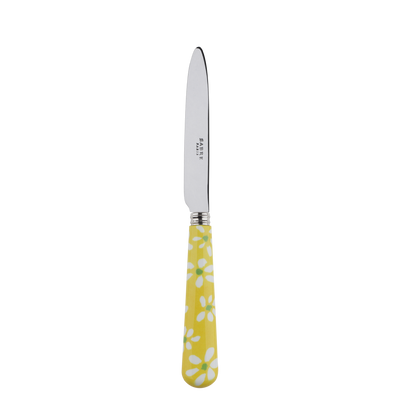 Sabre Paris Marguerite Yellow Dessert Knife