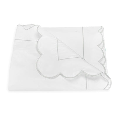 Matouk Butterfield Silver Duvet Cover