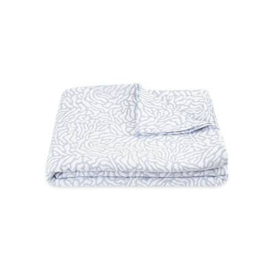 Matouk Cora Blue Coverlet