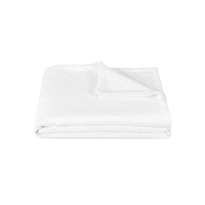 Matouk Cora White Coverlet