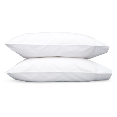 Matouk Essex White Pillowcases