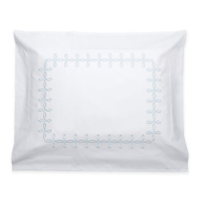 Matouk Gordian Knot Blue Pillow Sham