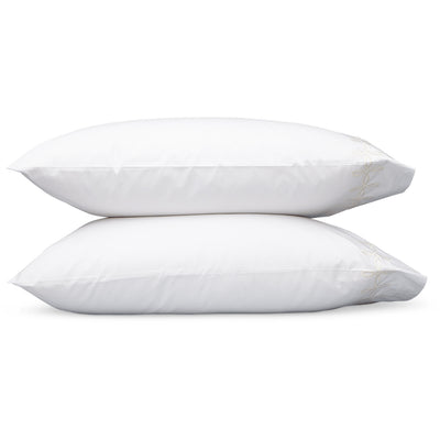Matouk Gordian Knot Cream Pillowcases
