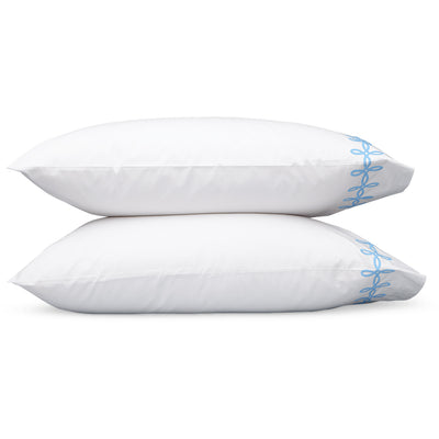 Matouk Gordian Knot Ocean Pillowcases