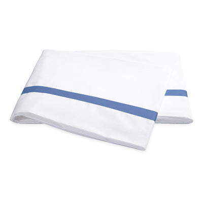 Matouk Lowell Azure  Flat Sheet