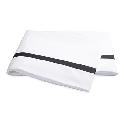 Matouk Lowell Charcoal Flat Sheet