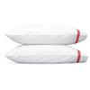 Matouk Lowell Coral Pillowcases