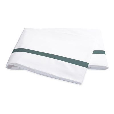 Matouk Lowell Deep Jade Flat Sheet