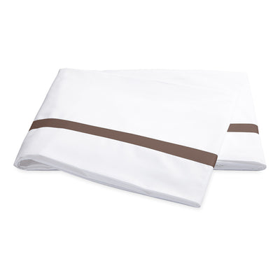 Matouk Lowell Mocha Flat Sheet