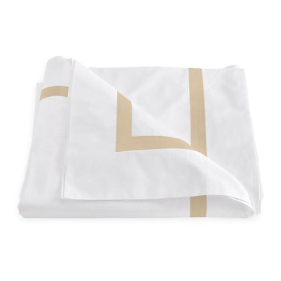 Matouk Lowell Sand Duvet Cover