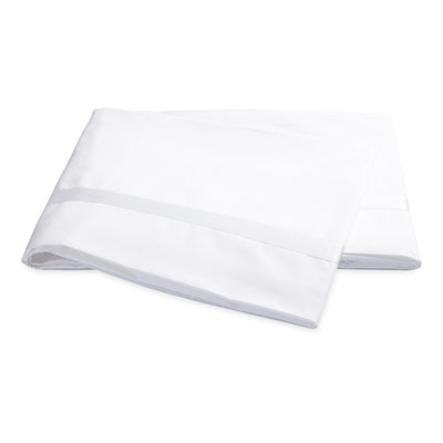 Matouk Lowell White Flat Sheet