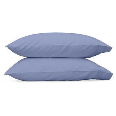 Matouk Nocturne Azure Pillowcases