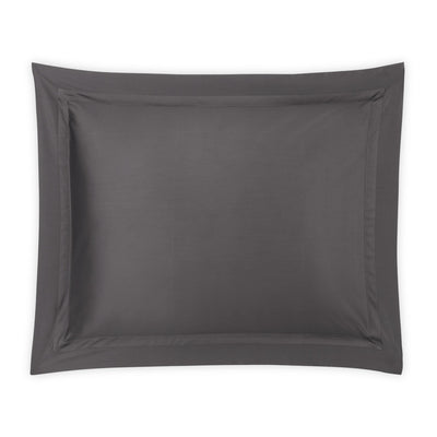 Matouk Nocturne Charcoal Pillow Sham